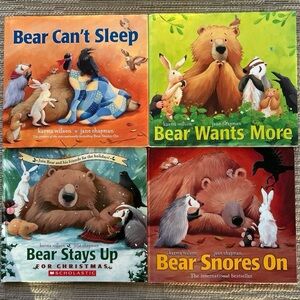 Bear Book Set by Karma Wilson and Jane Chapman